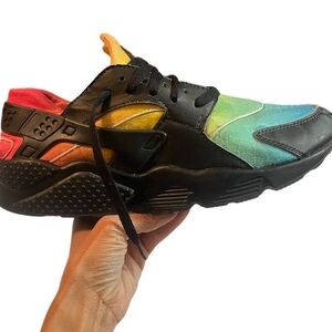Nike Rainbow Air Huarache Sz 9.5